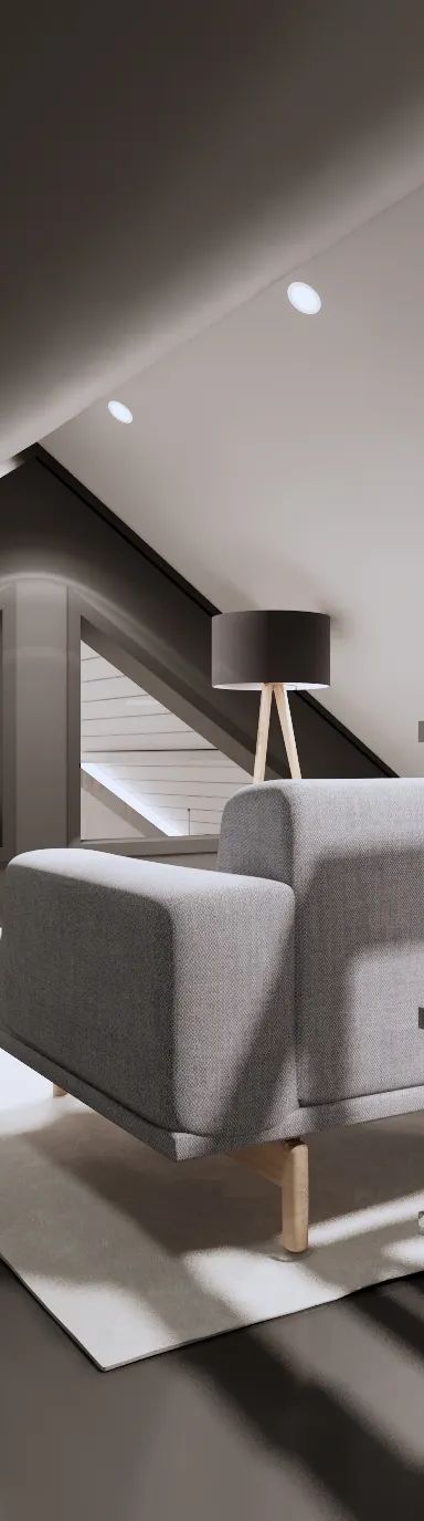 Attic lounge