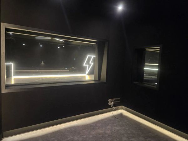 Control room window